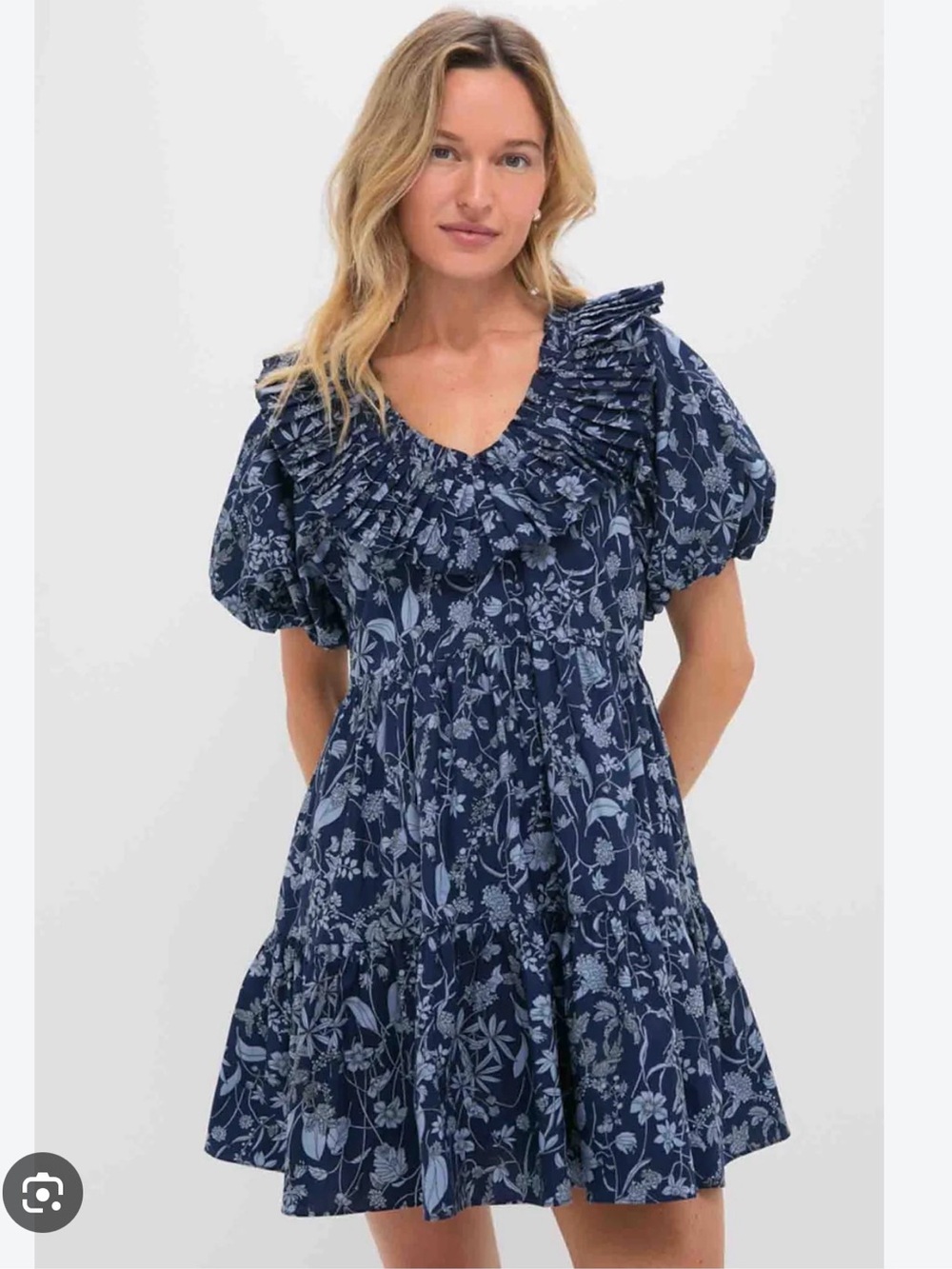 Tuckernuck Hyacinth House Blue Floral Dress